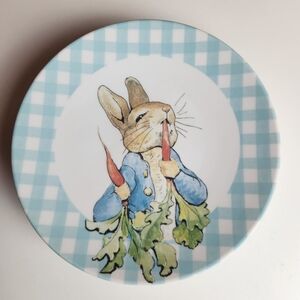 Pottery Barn Kids Set Of 6 Peter Rabbit Melamine Plates